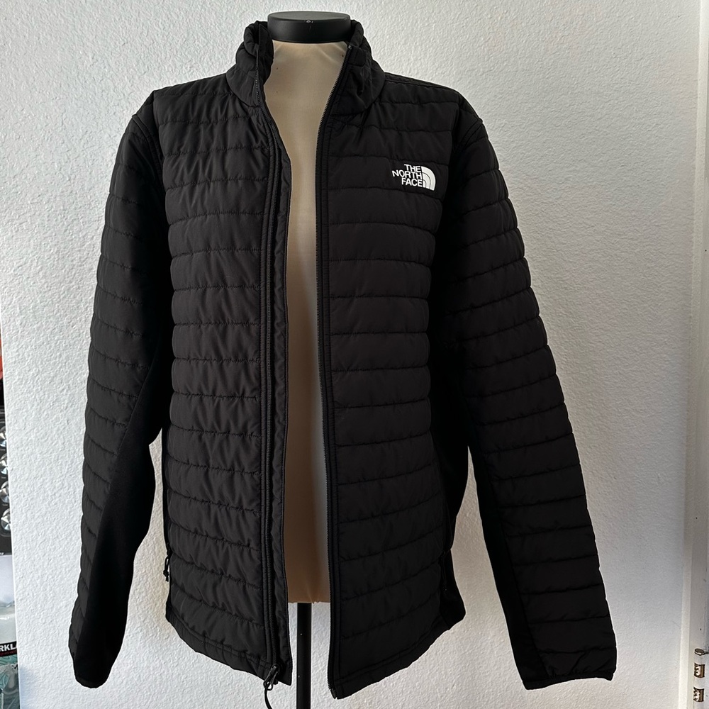 Black North Face light puffer
